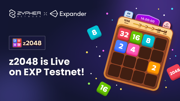 Zypher x Polyhedra: z2048 Tournament on EXPchain Testnet